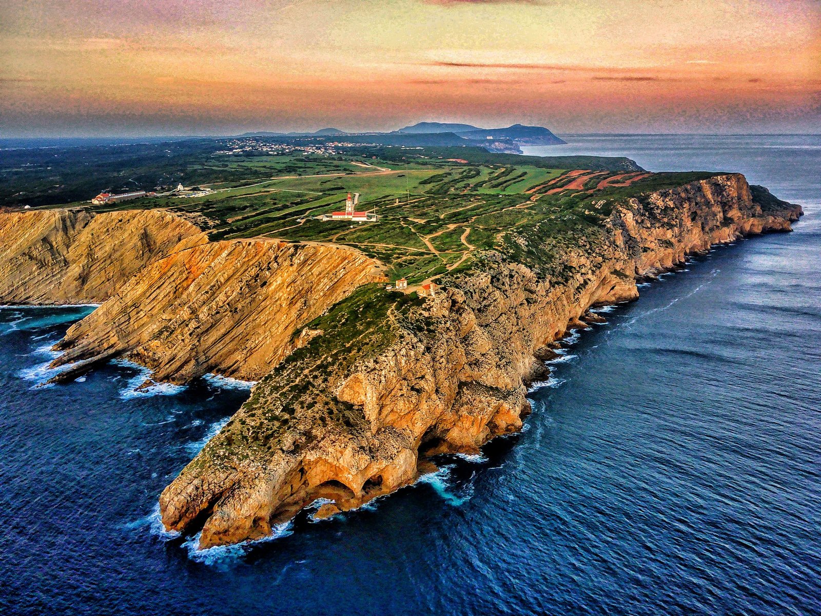 Cabo Espichel visto do ar